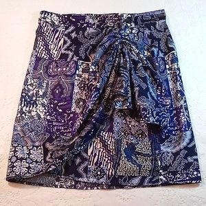 MAG DELEINE Women's Wrap Skirt. French size 42/ US 7-8